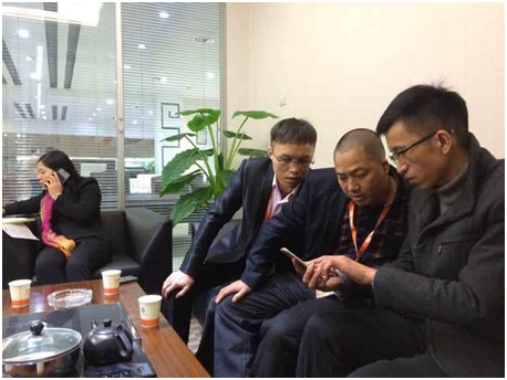 手机AV看片网站代表與鹿鼎催總交流